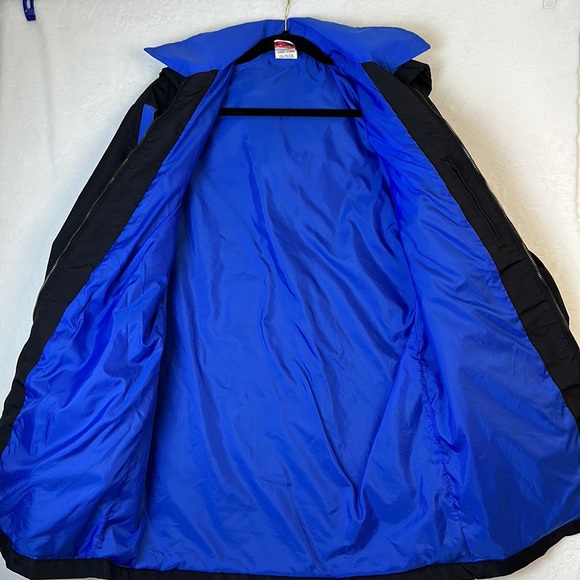 Ford /UAW Windbreaker Hooded Blue Black Size Medium - Picture 10 of 12